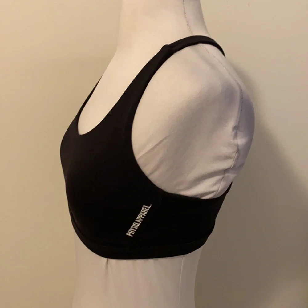 Physiq Apparel Lux Sports Bra Black